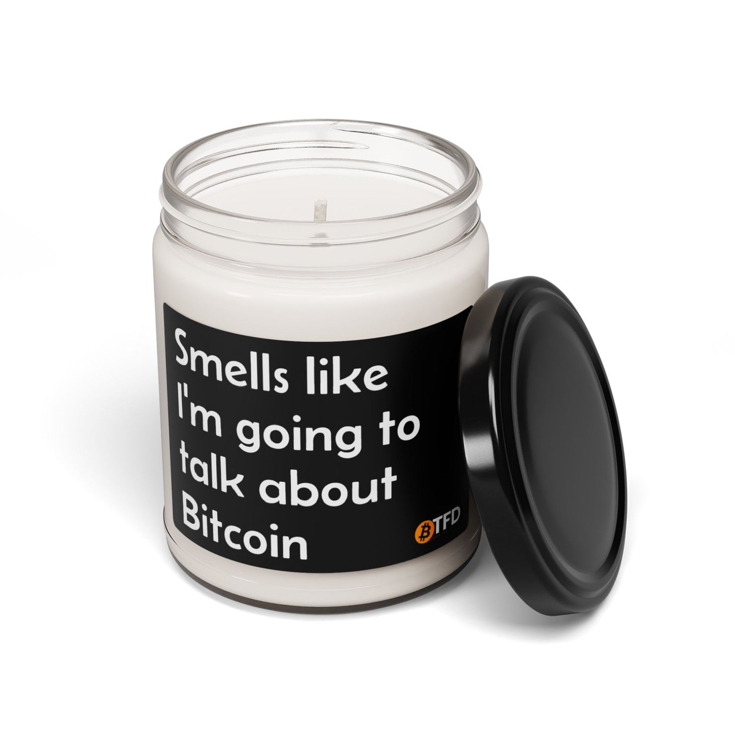 Smells Like I'm Going To Talk About BItcoin Candle