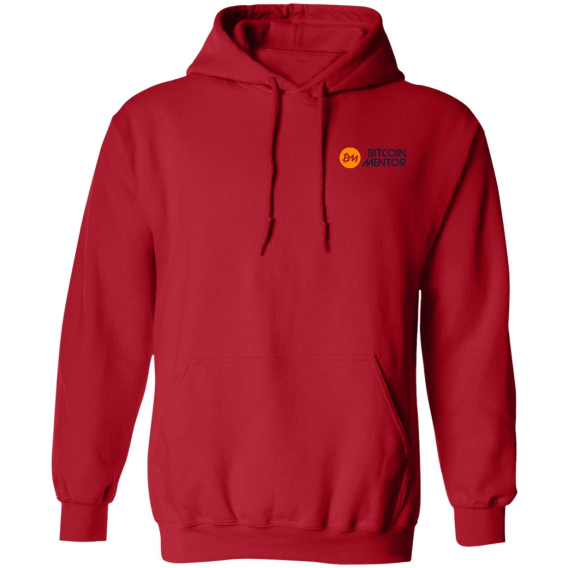 Bitcoin Mentor Hoodie Left Logo