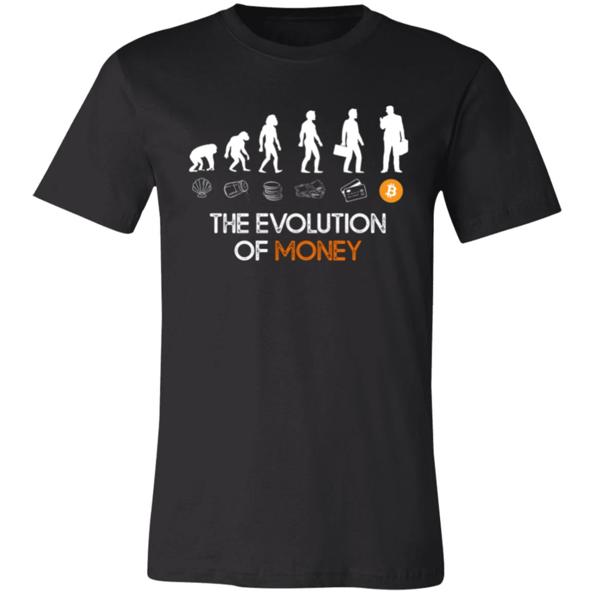Bitcoin The Evolution Of Money T-Shirt