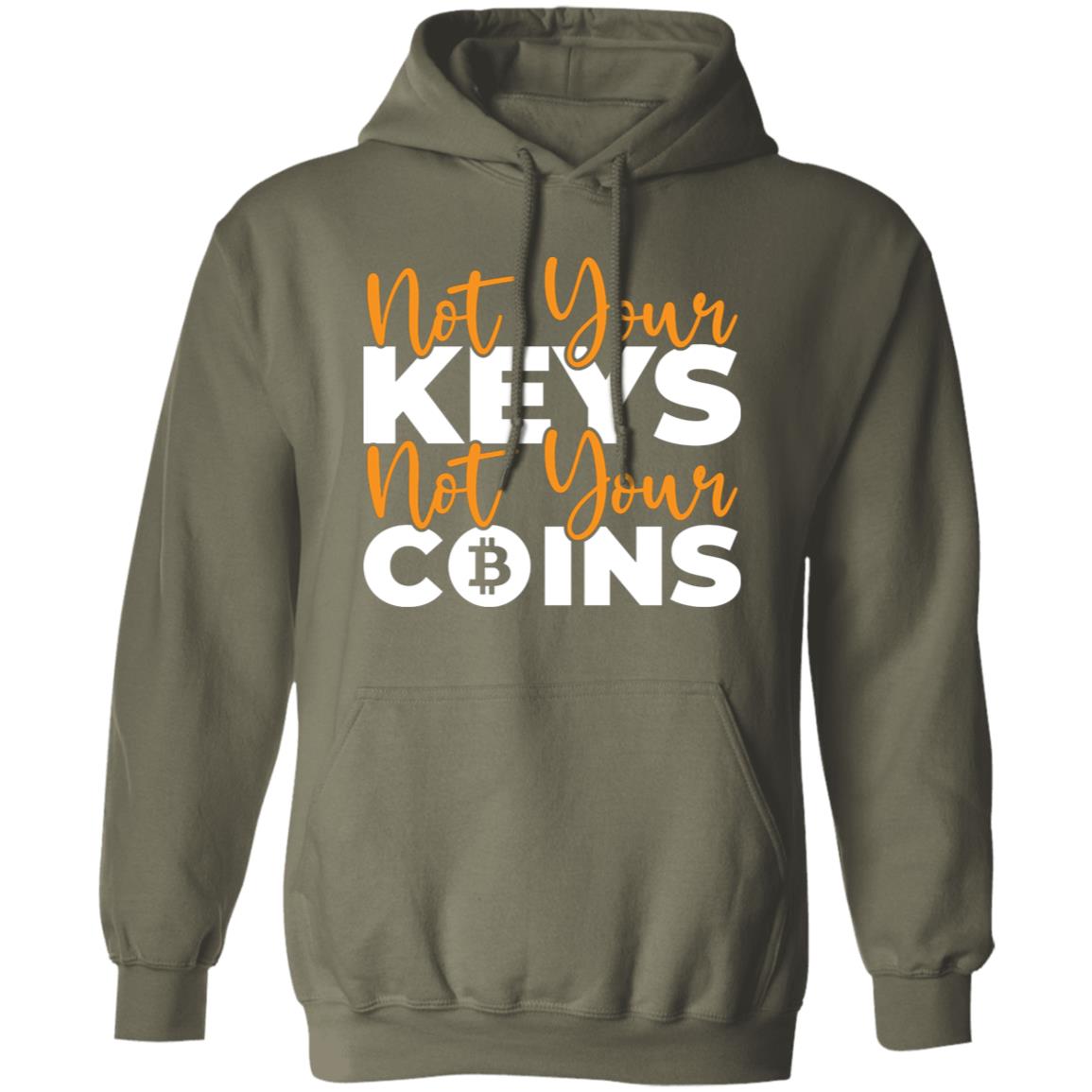 Not Your Keys Not Your Coins Hoodie