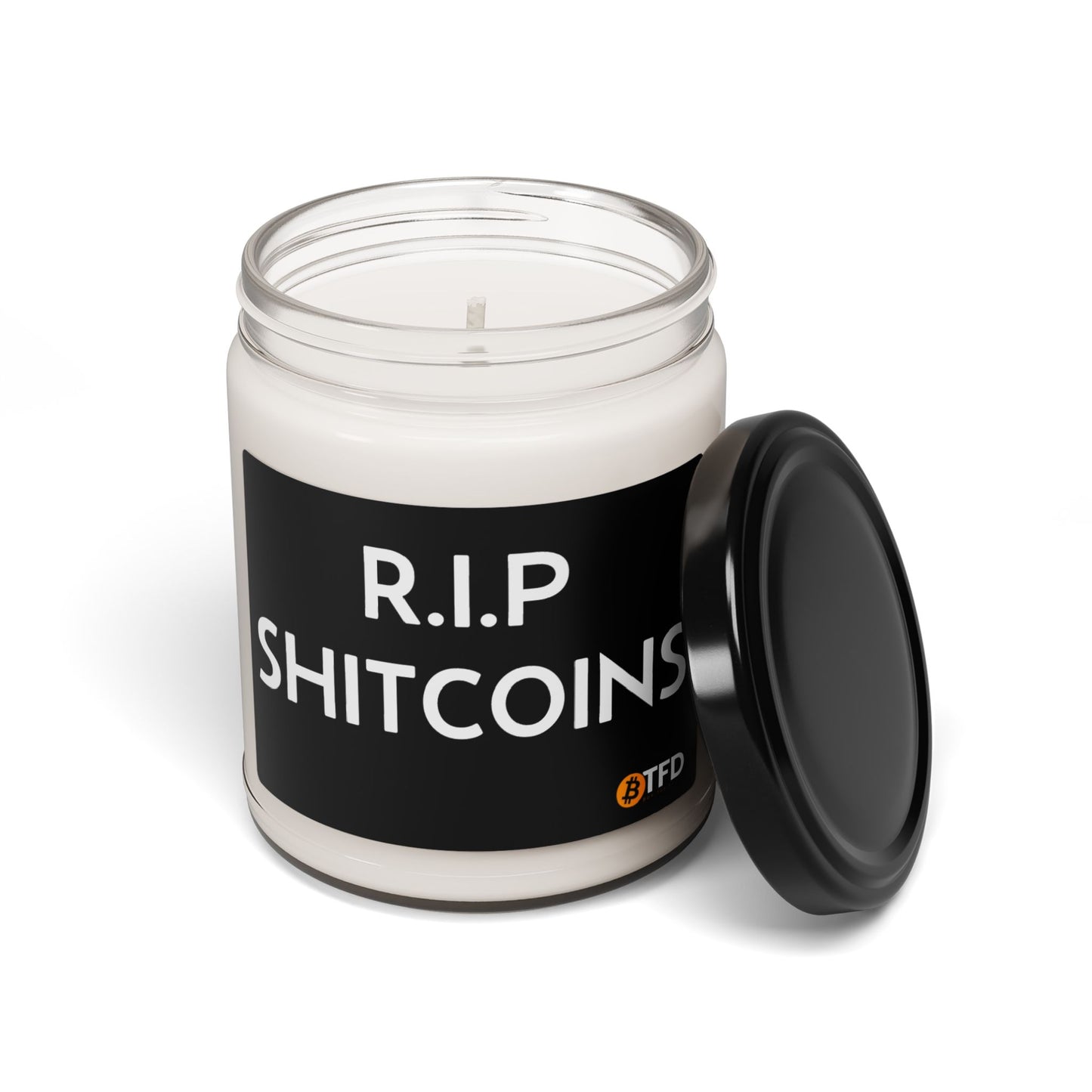 RIP Shitcoins Candle