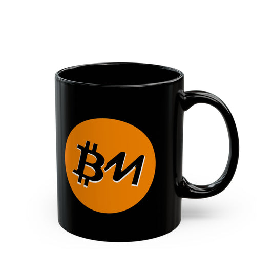 Bitcoin Mentor Black Mug