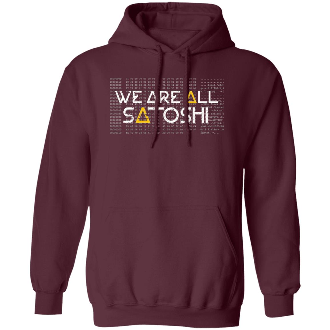 We Are All Satoshi Genesis Block Hoodie