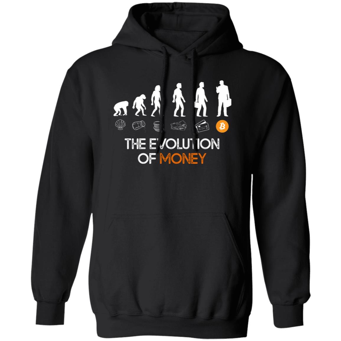 The Evolution Of Money Bitcoin Hoodie