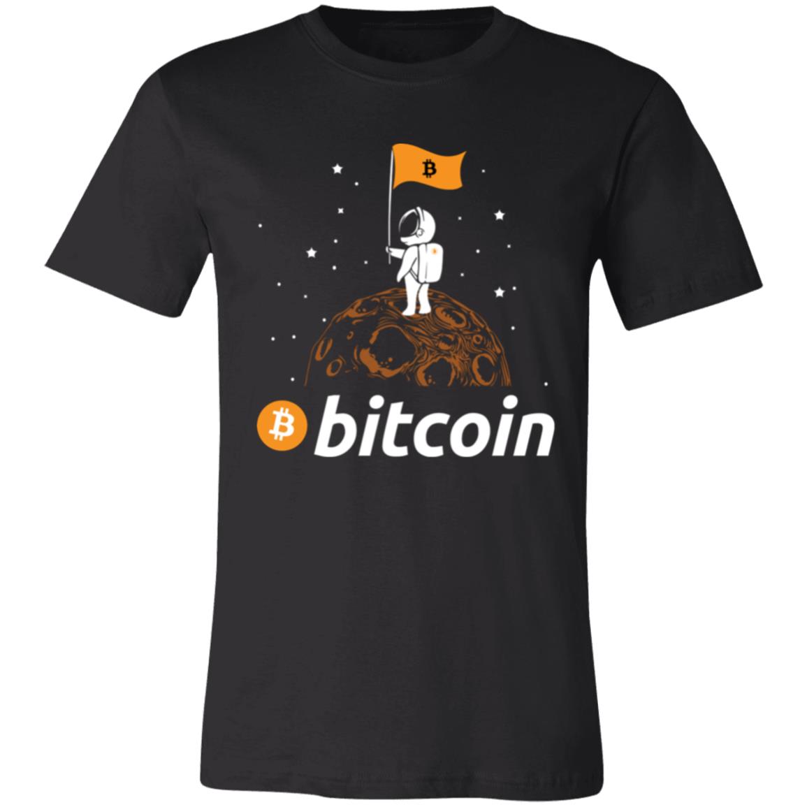 Bitcoin Astronaut To The Moon T-Shirt