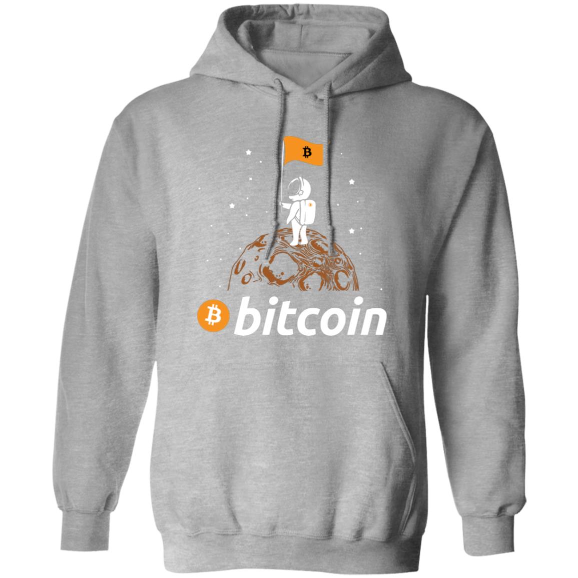 Bitcoin Astronaut To The Moon Hoodie