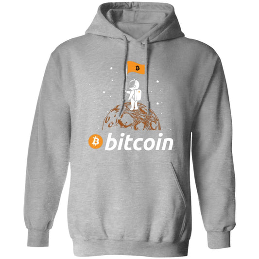 Bitcoin Astronaut To The Moon Hoodie