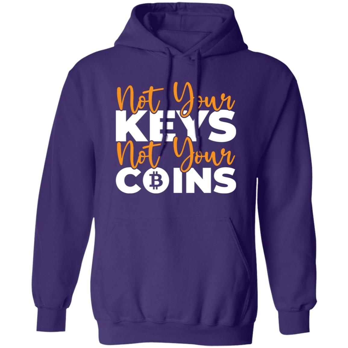 Not Your Keys Not Your Coins Hoodie