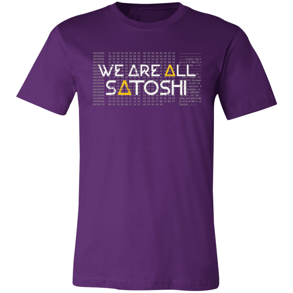 We Are All Satoshi Genesis Block