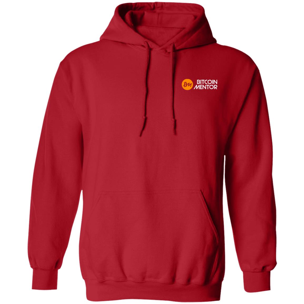 Bitcoin Mentor Hoodie Left Logo