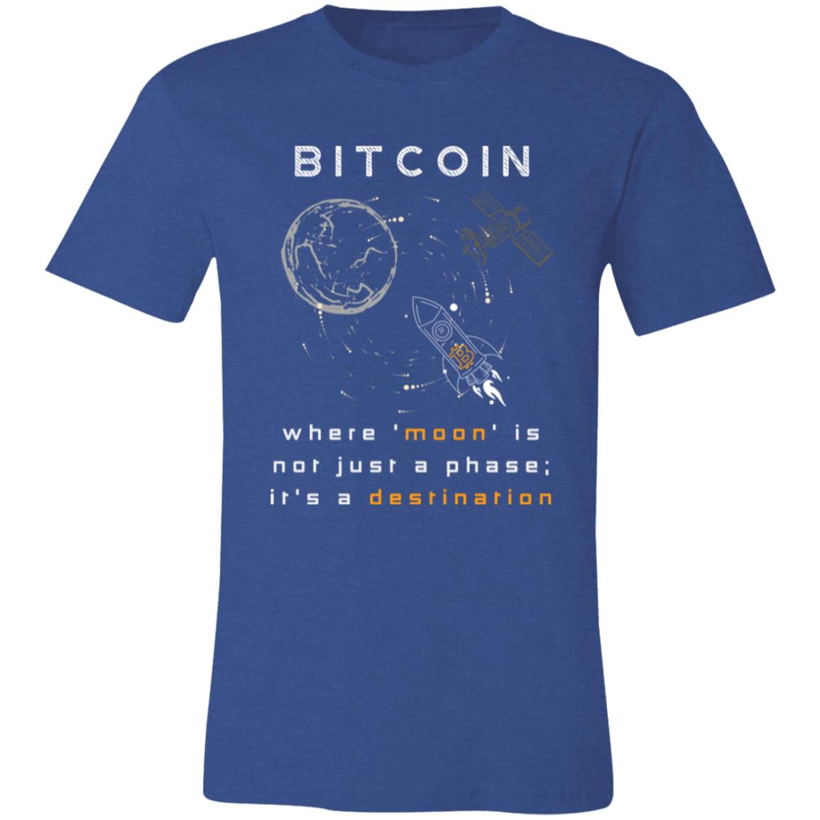 Bitcoin Destination Moon T-Shirt