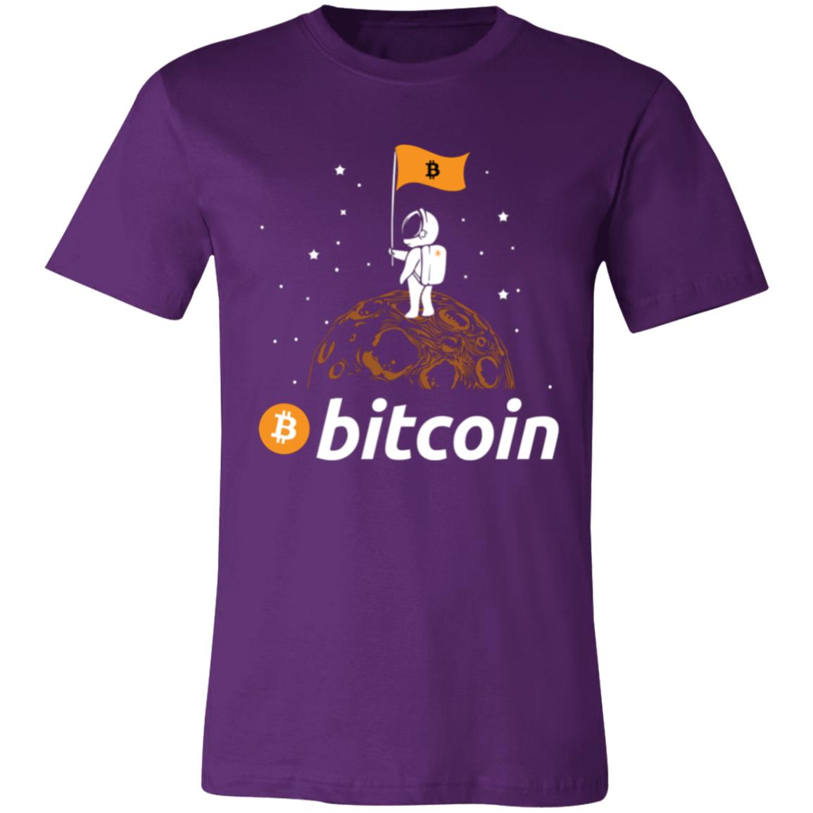 Bitcoin Astronaut To The Moon T-Shirt