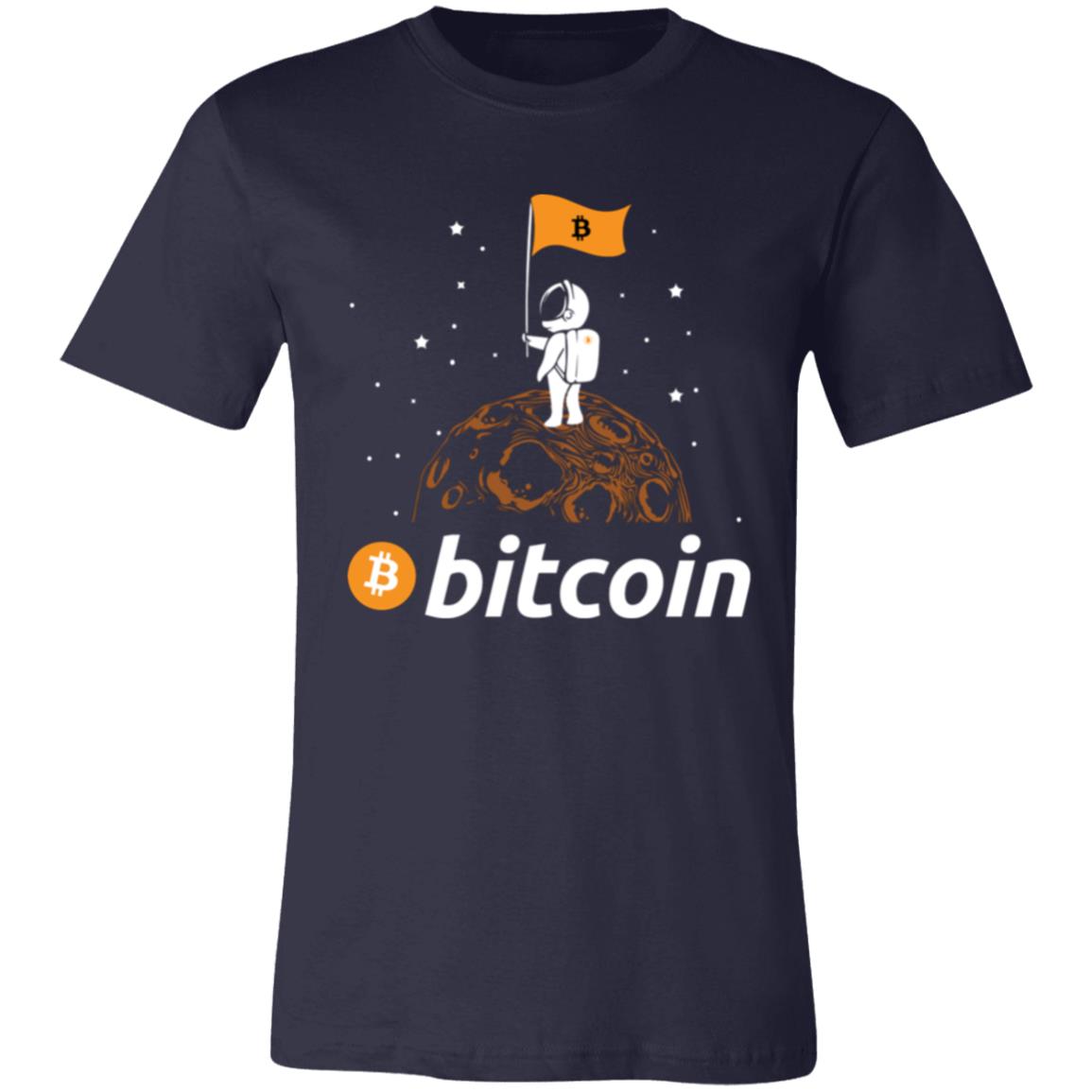 Bitcoin Astronaut To The Moon T-Shirt