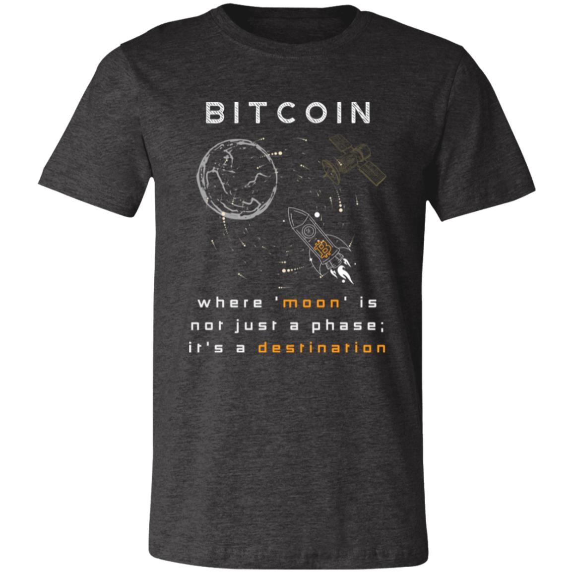 Bitcoin Destination Moon T-Shirt