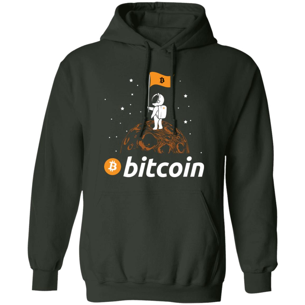 Bitcoin Astronaut To The Moon Hoodie